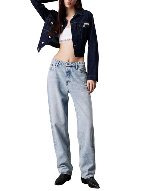 Jeans azzurro chiaro in denim Calvin Klein Jeans | J20J2245501AA